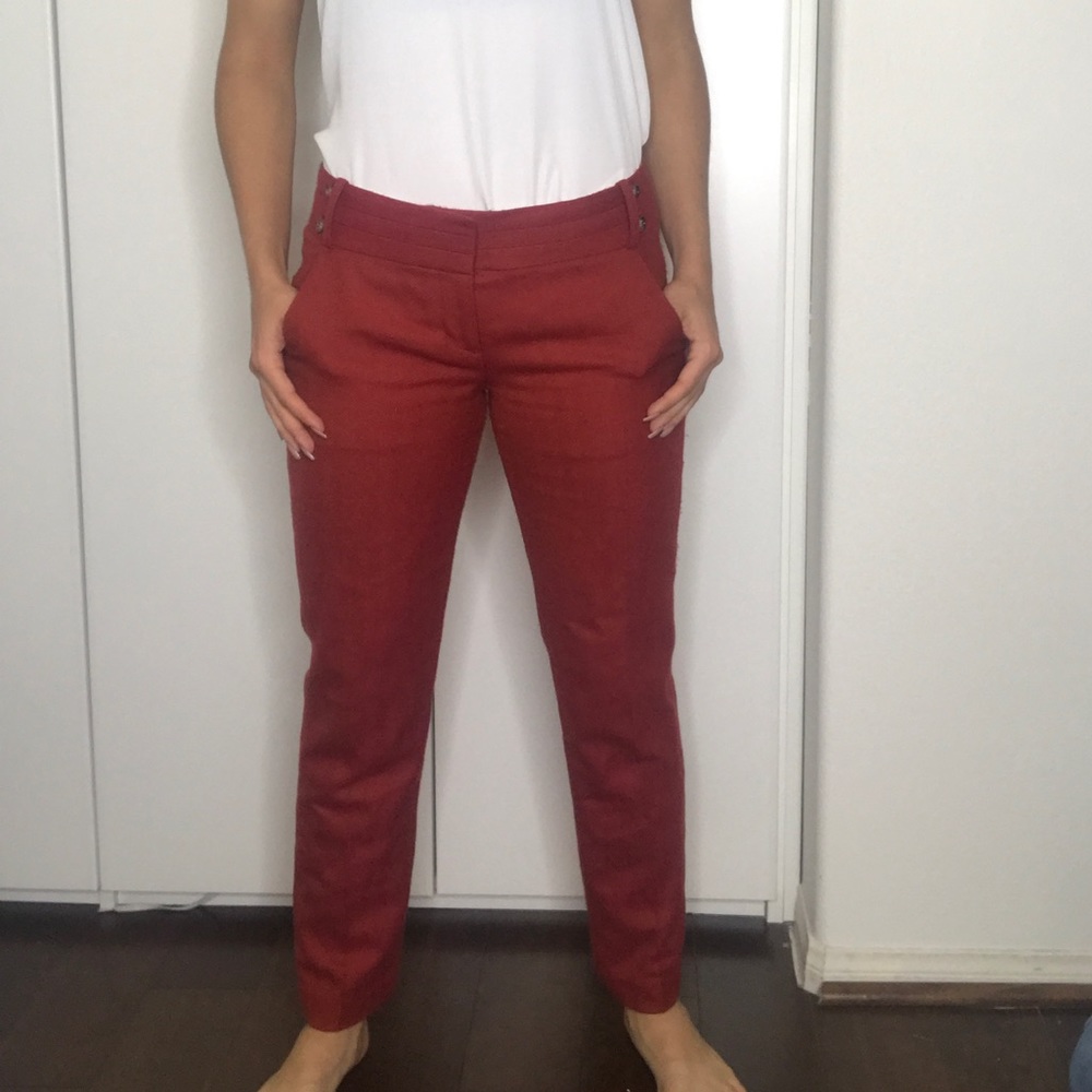Loft red pants